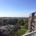 uitzicht vanuit parkflat Nellestein bij de Gaasperplas