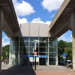 metrostation Ganzenhoef, nabij Groenhoven en Bijlmerdreef